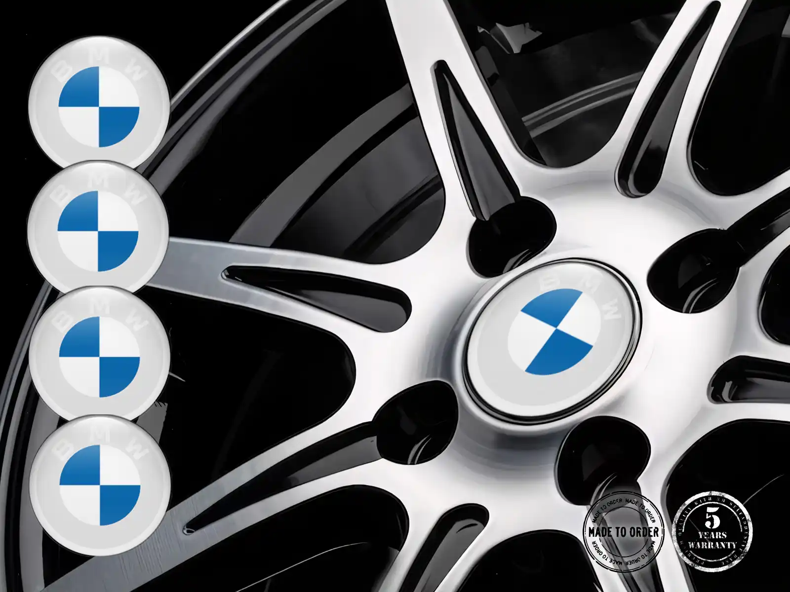BMW Pegatinas Aro Bombadas Performance Stellar Racing
